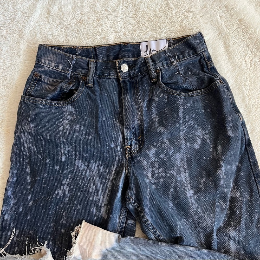 Vtg Levi’s Custom Reworked Bleach Ombré Dyed Jean - Picture 7 of 11